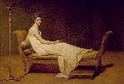 Jacques-Louis  David Portrait of Madame Recamier oil painting reproduction